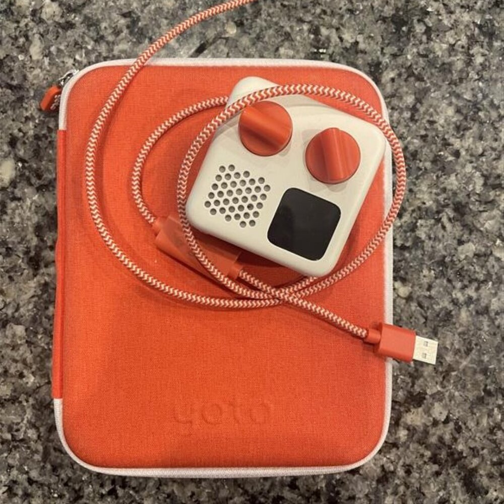 Yoto Mini Player, Charging Cable, Hard Case, 36 Cards